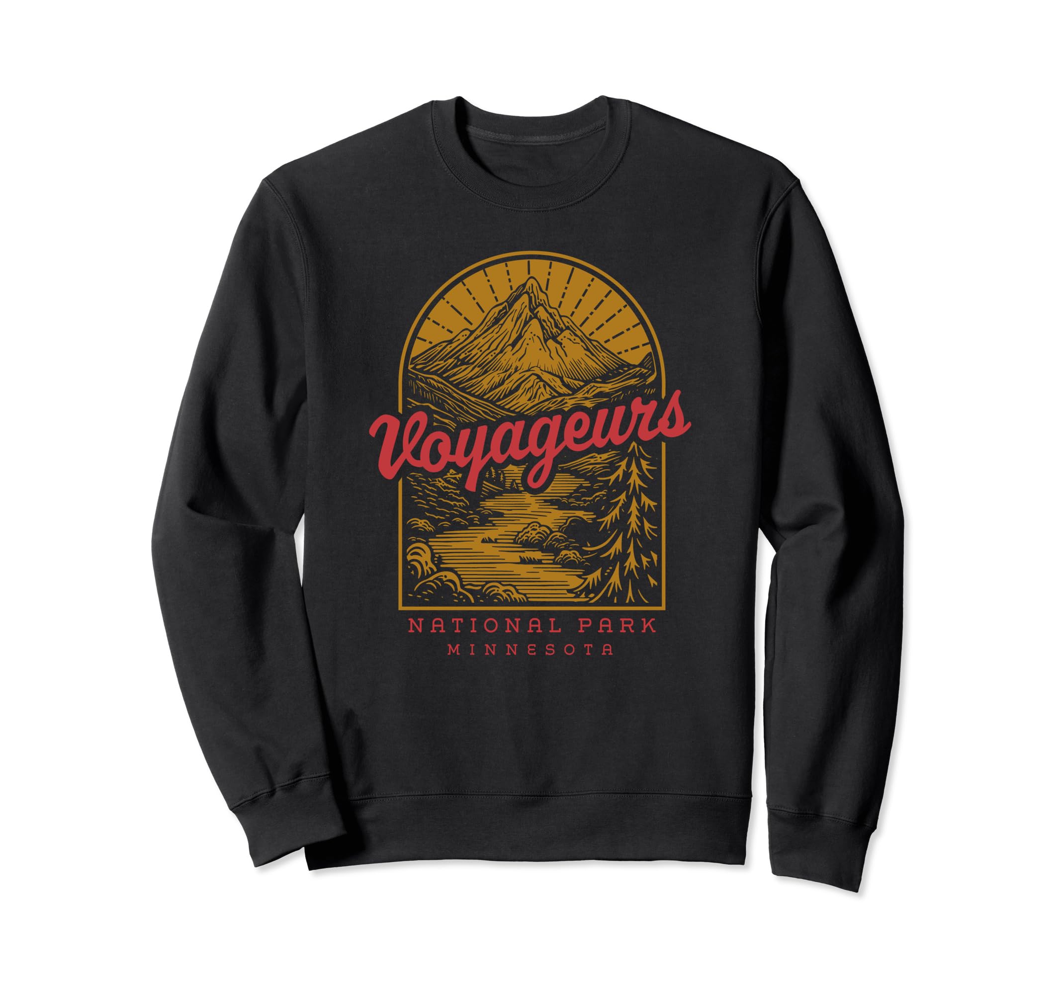 Voyageurs National Park Minnesota Sweatshirt - Fun Novelty Design Unisex - T-Shirt, Sweatshirt, Hoodie