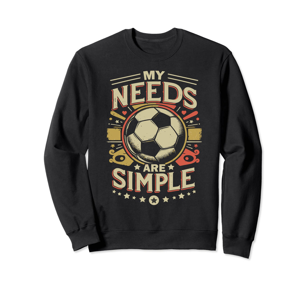 Soccer Player Soccer Training Sweatshirt - Minimalist Print for Adults - T-Shirt, Sweatshirt, Hoodie
