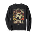 Soccer Player Soccer Training Sweatshirt - Minimalist Print for Adults - T-Shirt, Sweatshirt, Hoodie