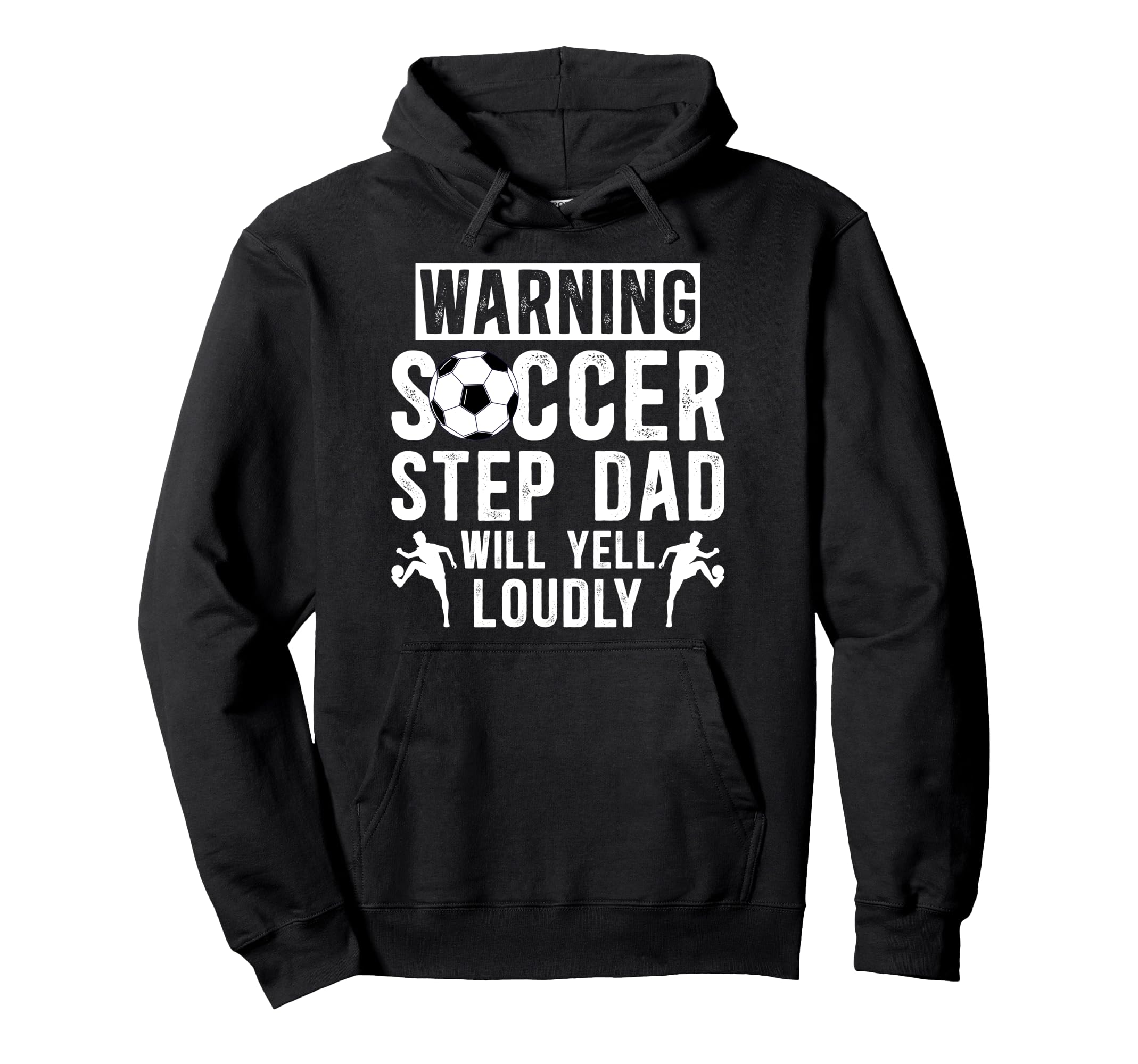 Funny Soccer Step Dad Soccer Player Step Hoodie - Aesthetic Graphic Unisex - T-Shirt, Sweatshirt, Hoodie