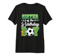 Soccer Sister Birthday Party Soccer T-Shirt - Trendy Graphic for Adults - T-Shirt, Sweatshirt, Hoodie