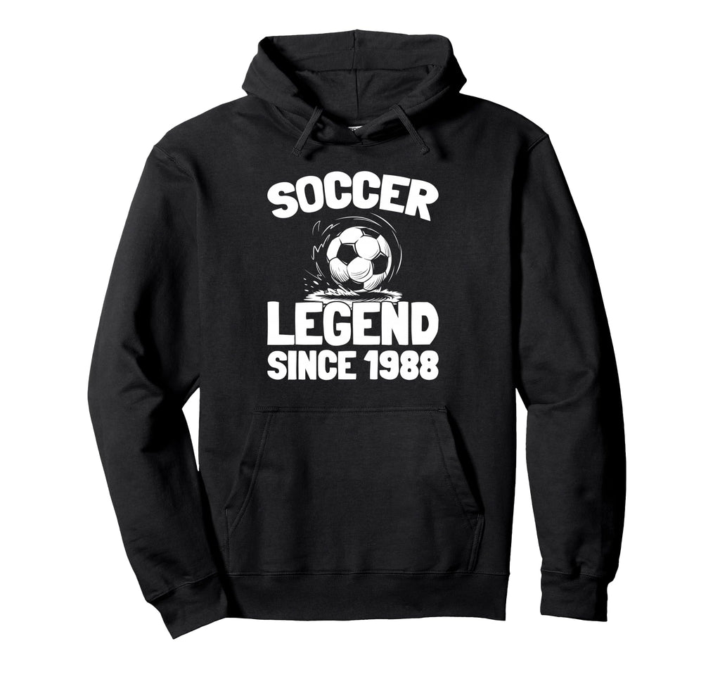 Birthday Soccer Sports Player Team Born Hoodie - Fun Novelty Design Unisex - T-Shirt, Sweatshirt, Hoodie