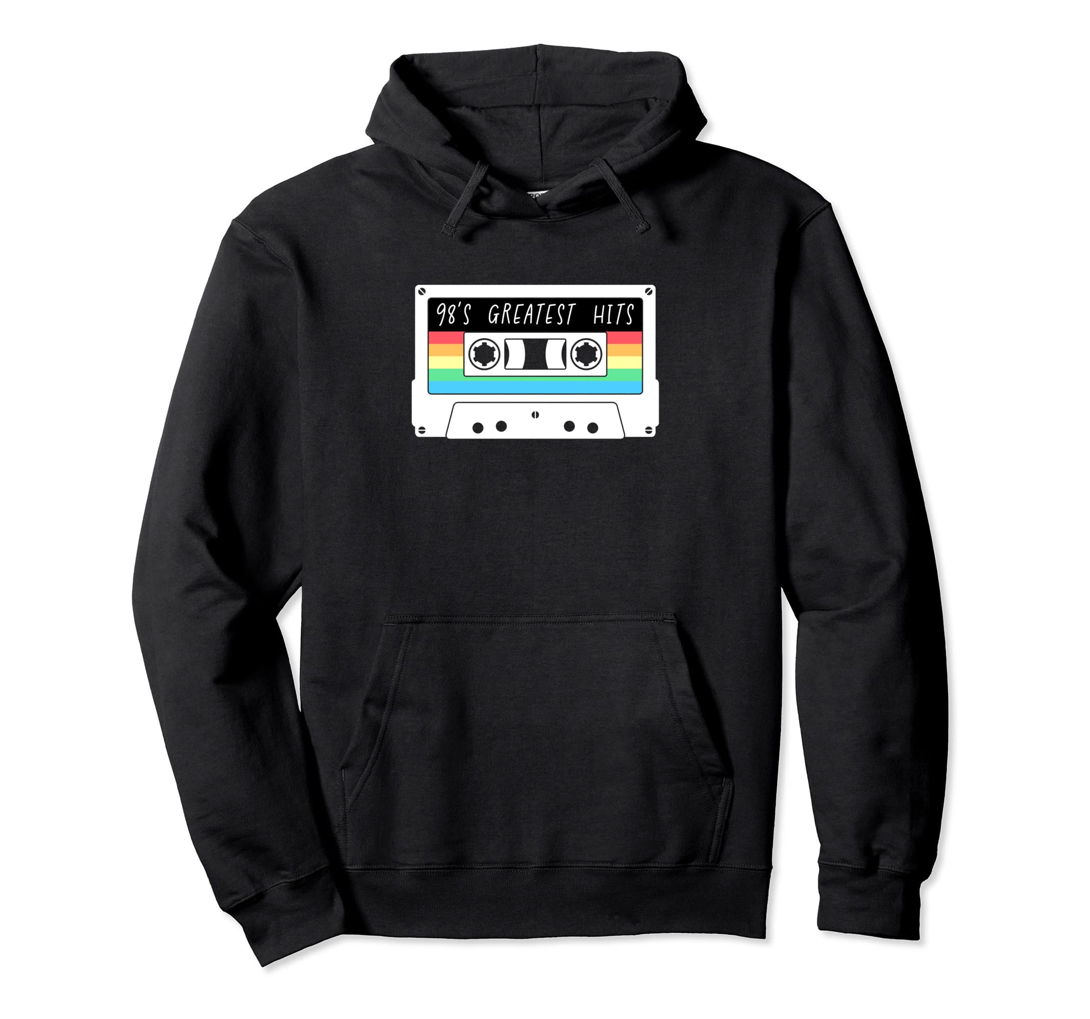 1998 Birthday Cassette Tape 97S Hoodie - Casual Everyday Wear Men Women - T-Shirt, Sweatshirt, Hoodie