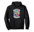Soccer Nana Grandma Tie Dye Hoodie - Fun Novelty Design Men Women - T-Shirt, Sweatshirt, Hoodie