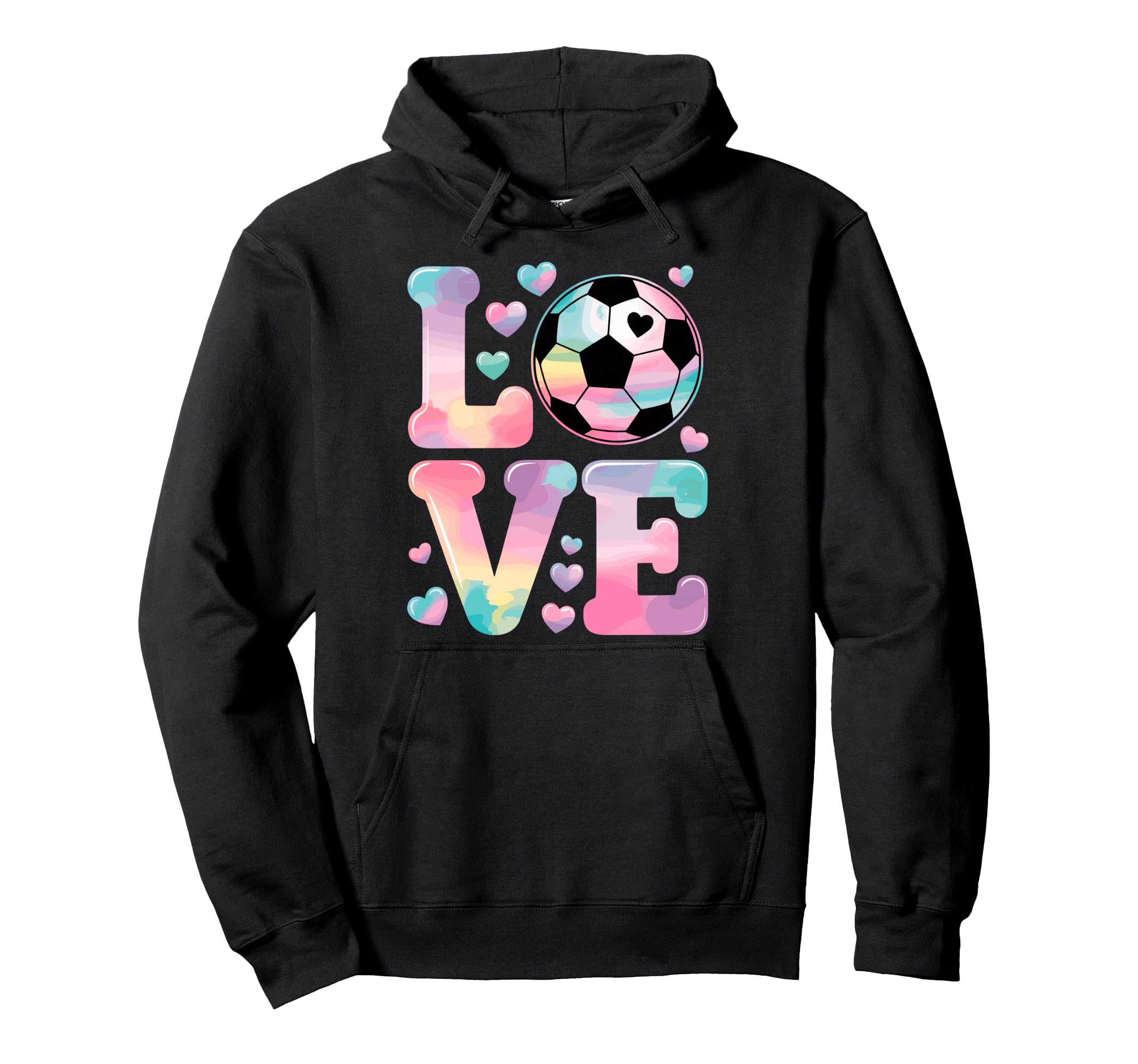 I Love Soccer Goalie Player Fan Game Hoodie - Novelty Apparel Men Women - T-Shirt, Sweatshirt, Hoodie
