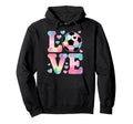 I Love Soccer Goalie Player Fan Game Hoodie - Minimalist Print Men Women - T-Shirt, Sweatshirt, Hoodie