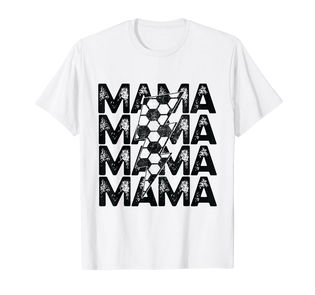 Soccer Mama Funny Sporty T-Shirt - Custom Art Print Unisex - T-Shirt, Sweatshirt, Hoodie