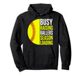 Busy Raising Ballers Season Loading Hoodie - Custom Art Print Men Women - T-Shirt, Sweatshirt, Hoodie