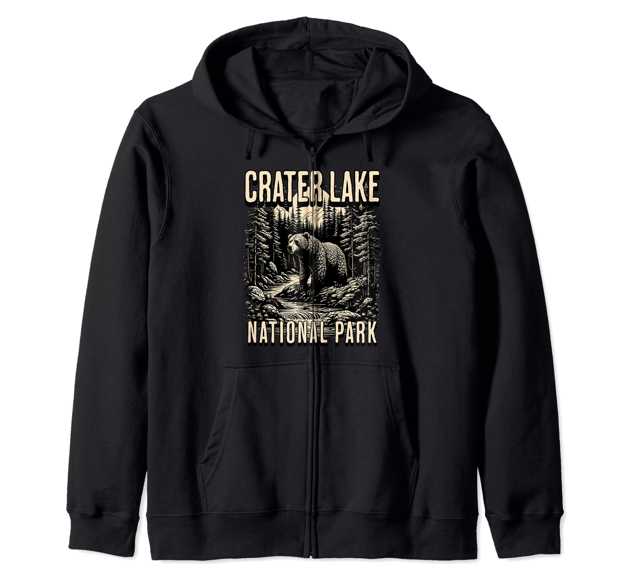 Crater Lake National Park Oregon Usa Hoodie - Aesthetic Graphic Unisex - T-Shirt, Sweatshirt, Hoodie