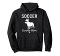 Soccer Frenchie Mom Funny Soccer Dog Hoodie - Custom Art Print Unisex - T-Shirt, Sweatshirt, Hoodie