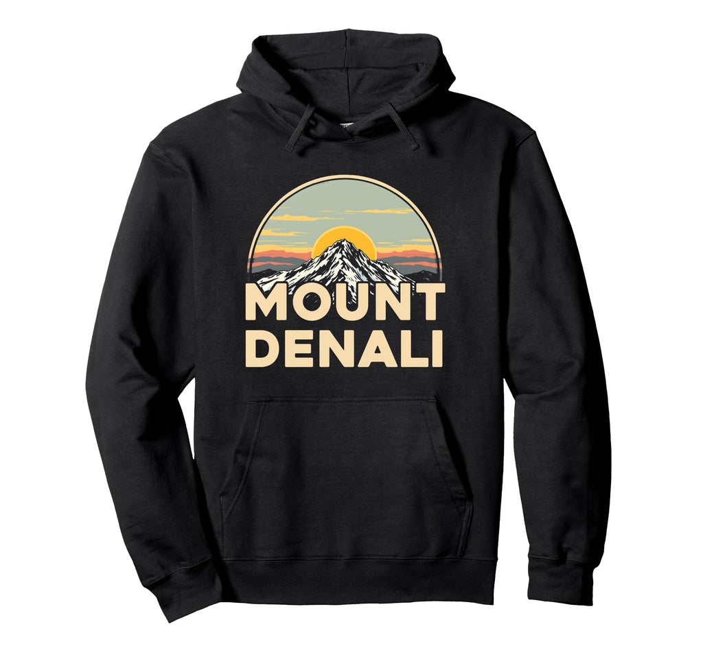 Mount Denali I Alaska Outfit I National Hoodie - Minimalist Print Unisex - T-Shirt, Sweatshirt, Hoodie