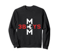 Mom 3 Soccer Mothers Day Sweatshirt - Graphic Print for Adults - T-Shirt, Sweatshirt, Hoodie