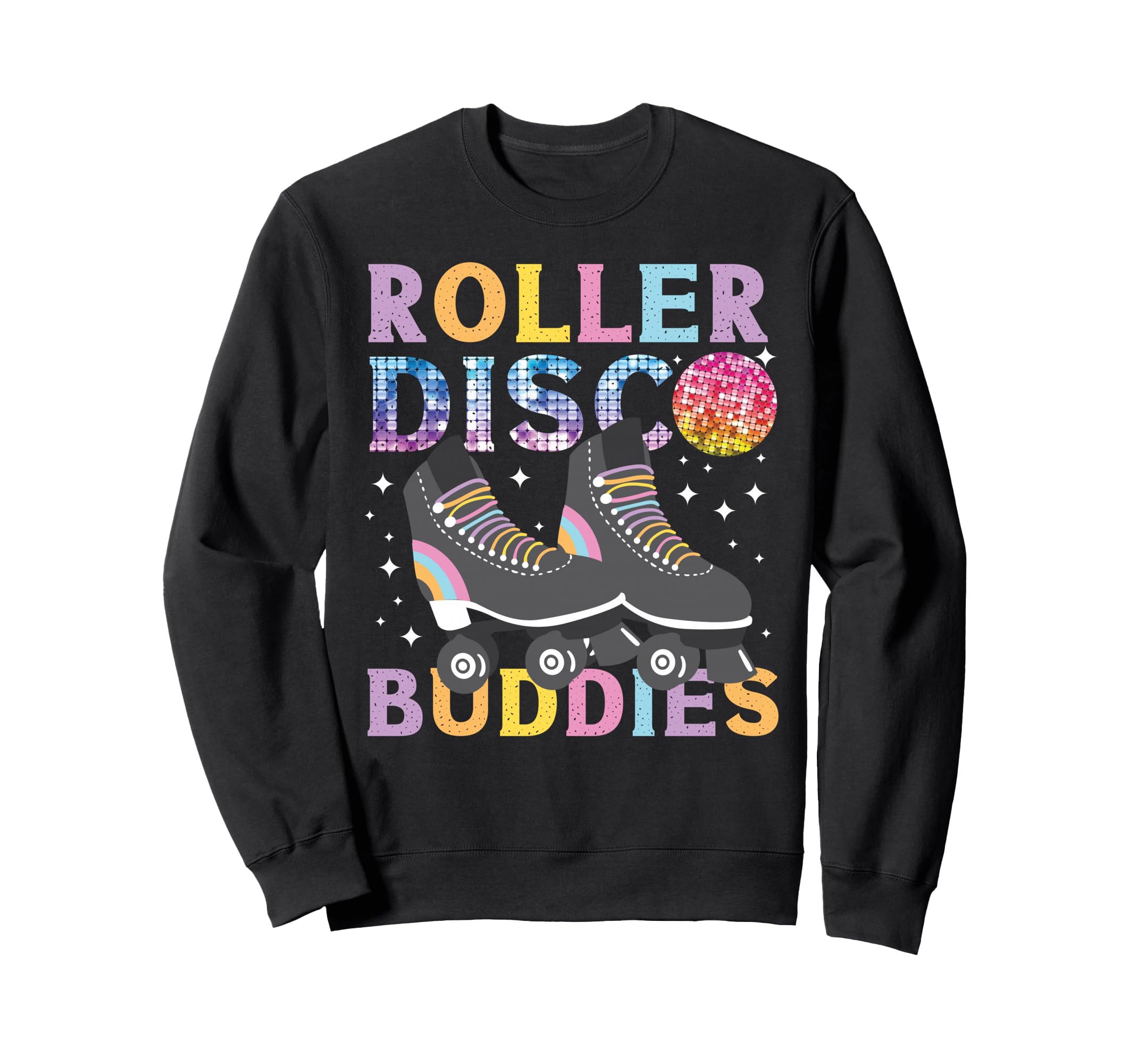 Roller Skating Skate 1970S Sweatshirt - Trendy Graphic Unisex - T-Shirt, Sweatshirt, Hoodie
