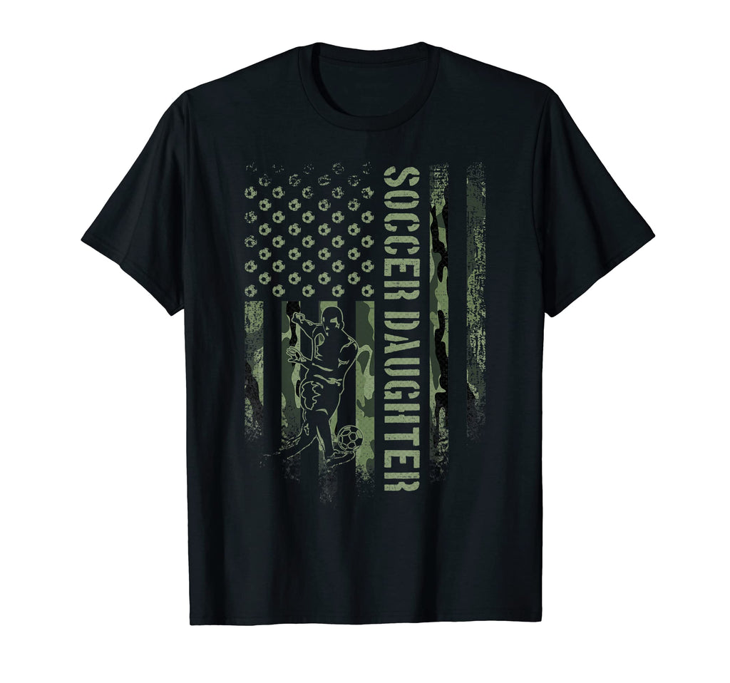 Usa Camouflage Proud Soccer T-Shirt - Casual Everyday Wear for Adults - T-Shirt, Sweatshirt, Hoodie