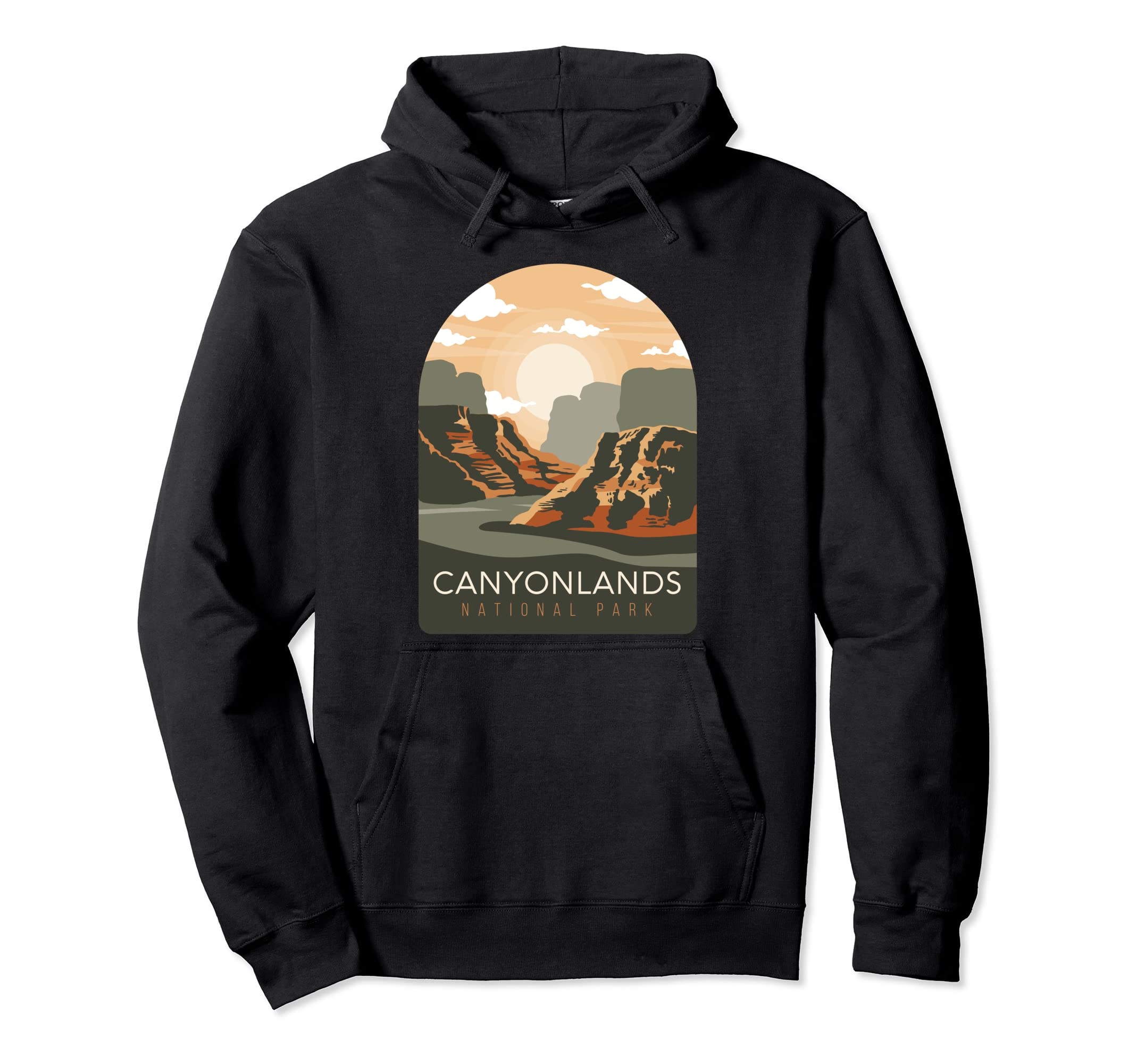 Canyonlands National Park Utah Zion Hoodie - Trendy Graphic for Adults - T-Shirt, Sweatshirt, Hoodie