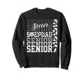 Senior 2027 Soccer Stepdad Proud Sweatshirt - Streetwear Style for Adults - T-Shirt, Sweatshirt, Hoodie