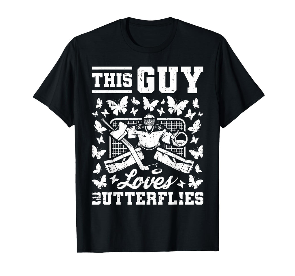 Ice Hockey Goalie Goalkeeper T-Shirt - Casual Everyday Wear Unisex - T-Shirt, Sweatshirt, Hoodie