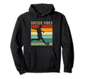 Soccer Vibes Soccer Player Stripes Hoodie - Trendy Graphic for Adults - T-Shirt, Sweatshirt, Hoodie