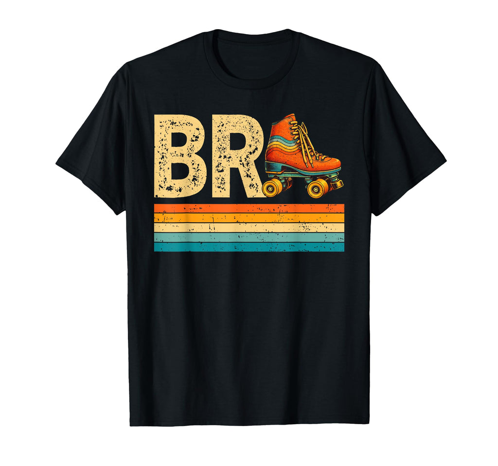 Bro Brother Roller Skating Its My Birthday T-Shirt - Trendy Graphic Unisex - T-Shirt, Sweatshirt, Hoodie