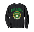 Brazil Gift Flag Brazilian Fan Samba Sweatshirt - Novelty Apparel Unisex - T-Shirt, Sweatshirt, Hoodie