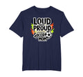Loud And Proud Soccer Mom Mens Big Sweatshirt - Trendy Graphic for Adults - T-Shirt, Sweatshirt, Hoodie