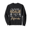 My Favorite Goalie Calls Me Ama Sweatshirt - Trendy Graphic for Adults - T-Shirt, Sweatshirt, Hoodie