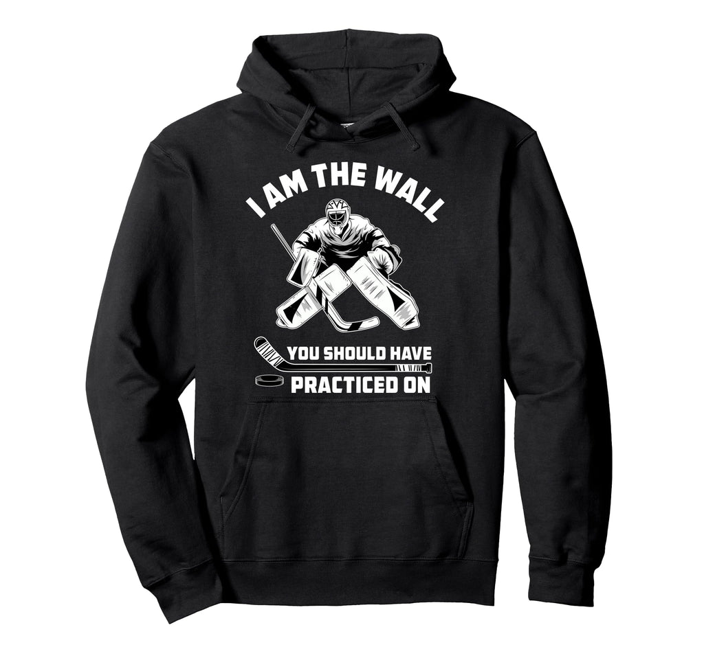 Ice Hockey Goalkeeper Hoodie - Fun Novelty Design Men Women - T-Shirt, Sweatshirt, Hoodie