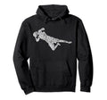 Soccer Goalkeeper Typography Goalkeeping Hoodie - Unique Graphic Unisex - T-Shirt, Sweatshirt, Hoodie