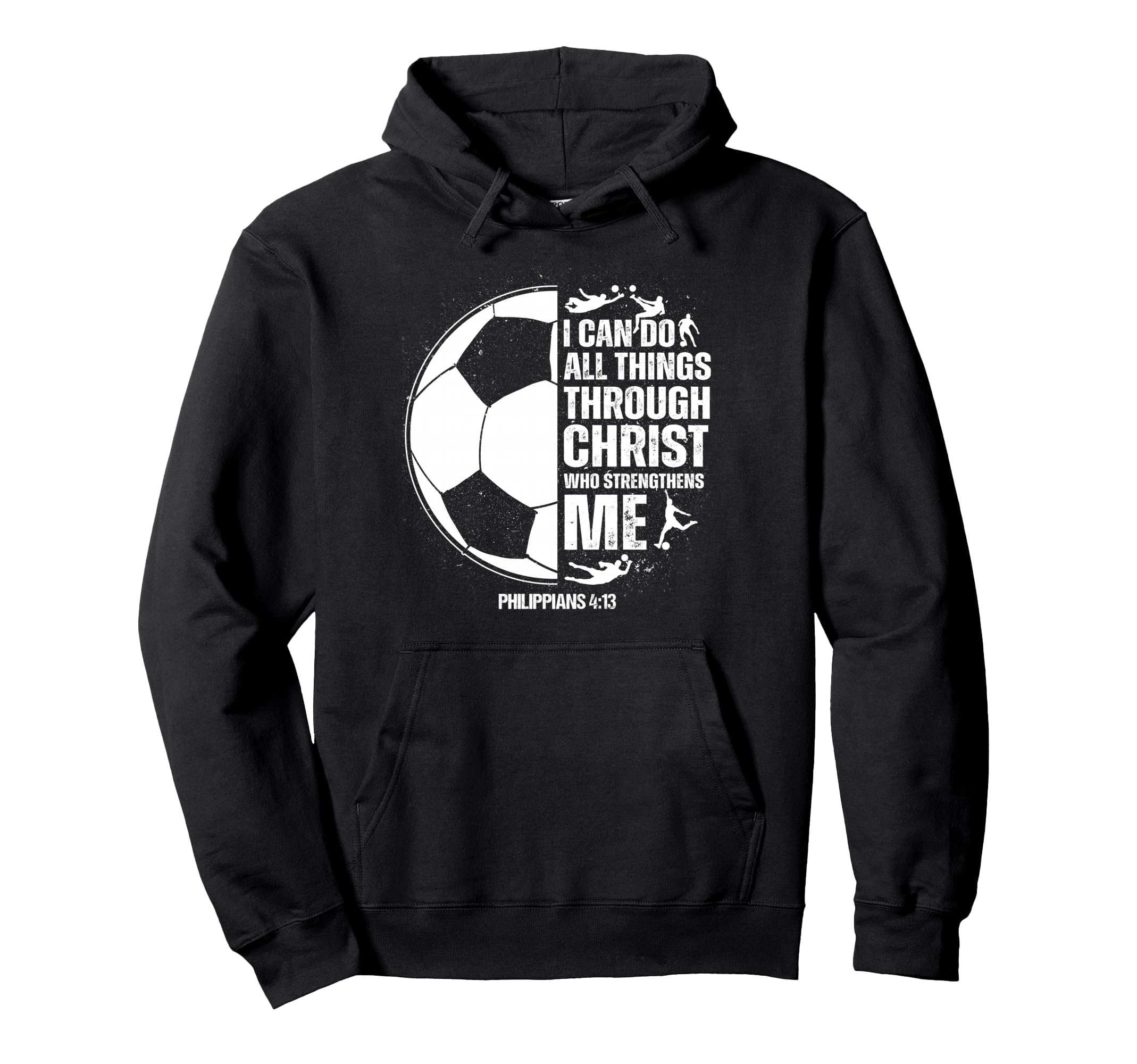 Soccer Teen Sayings Christian Hoodie - Custom Art Print Unisex - T-Shirt, Sweatshirt, Hoodie