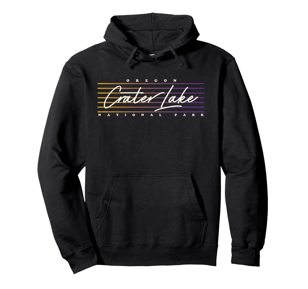 Crater Lake Lake National Park Hoodie - Minimalist Print for Adults - T-Shirt, Sweatshirt, Hoodie