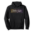 Crater Lake Lake National Park Hoodie - Minimalist Print for Adults - T-Shirt, Sweatshirt, Hoodie