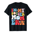 My Soccer Mom Era Groovy Soccer T-Shirt - Novelty Apparel for Adults - T-Shirt, Sweatshirt, Hoodie