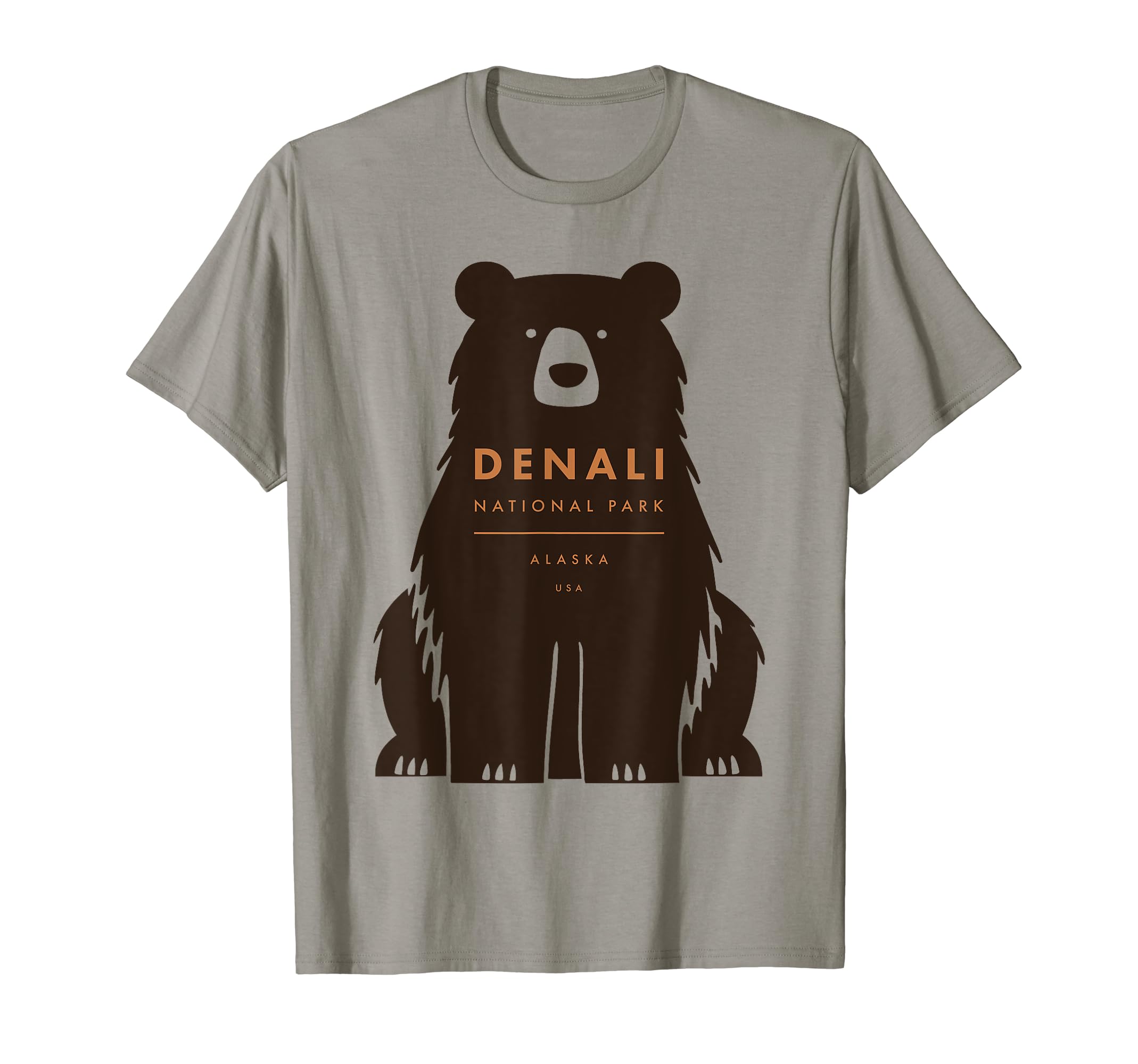 Denali National Park Alaska Bear T-Shirt - Aesthetic Graphic for Adults - T-Shirt, Sweatshirt, Hoodie