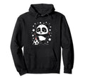Soccer Player Panda Kicking Soccer Ball Hoodie - Unique Graphic for Adults - T-Shirt, Sweatshirt, Hoodie