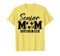 Senior Mom Class 2026 Soccer Mom T-Shirt - Custom Art Print for Adults - T-Shirt, Sweatshirt, Hoodie