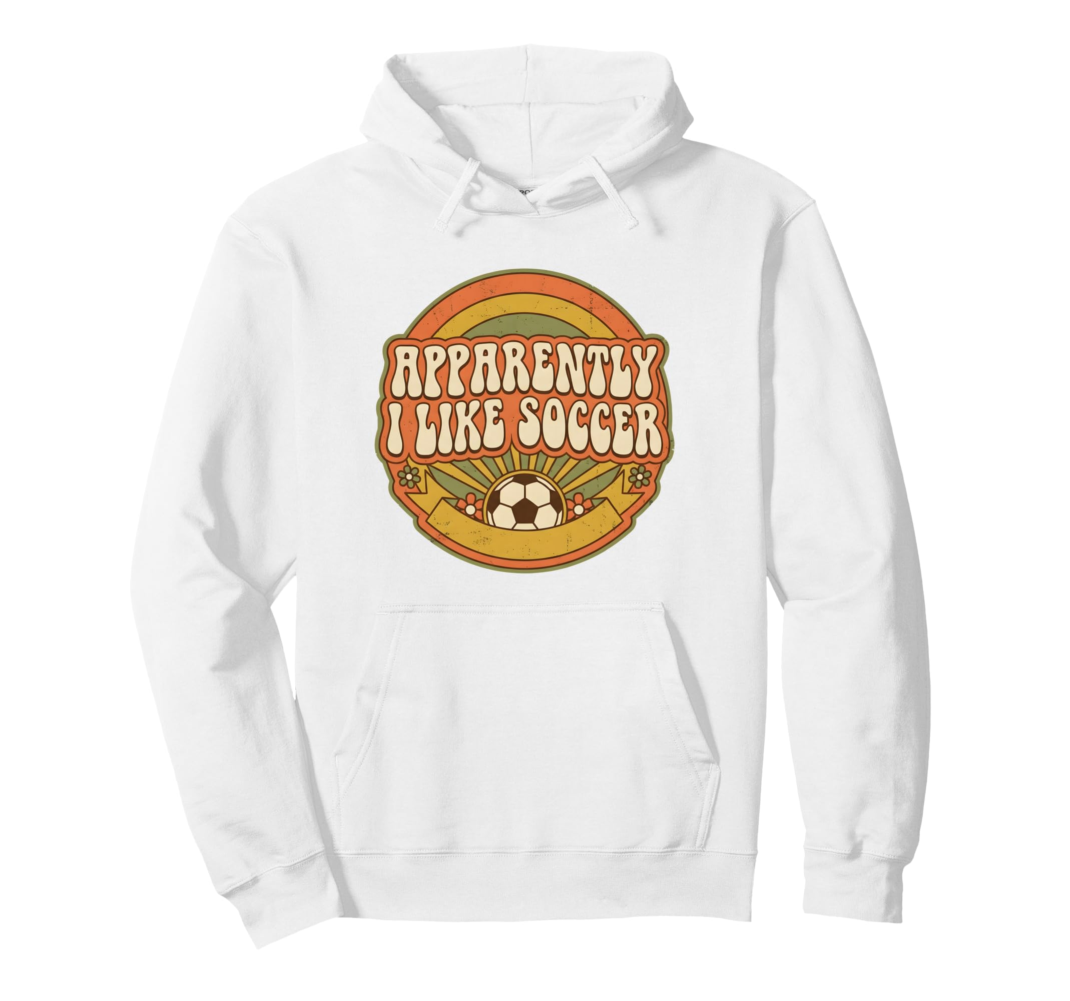 Apparently I Like Soccer Game Day Hoodie - Graphic Print for Adults - T-Shirt, Sweatshirt, Hoodie