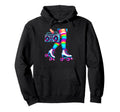 Rollerskates Funny 80S Roller Disco Hoodie - Fun Novelty Design Unisex - T-Shirt, Sweatshirt, Hoodie