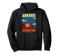 Arches National Park Sunset Nature Hoodie - Unique Graphic Men Women - T-Shirt, Sweatshirt, Hoodie