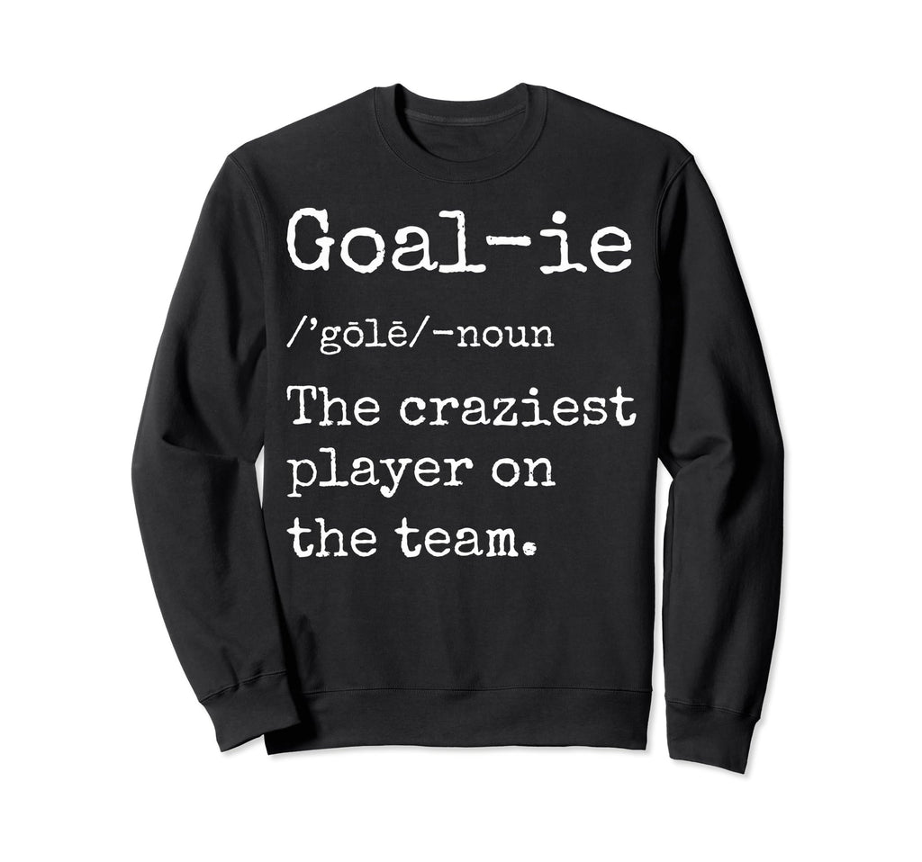 Soccer Goalies Goalkeeper Sweatshirt - Minimalist Print for Adults - T-Shirt, Sweatshirt, Hoodie
