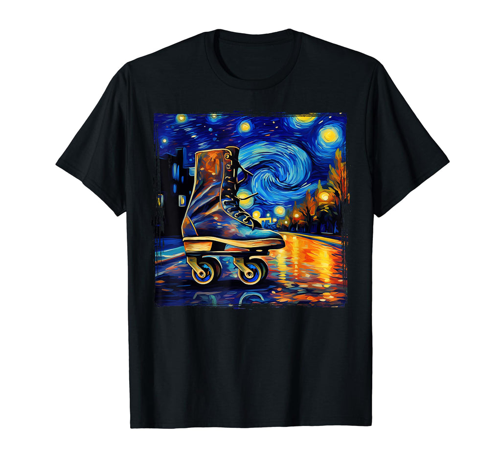 Roller Skate Roller Derby Roller Skater T-Shirt - Trendy Graphic for Adults - T-Shirt, Sweatshirt, Hoodie