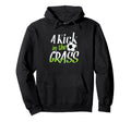 Soccer Goal Kick Kick Grass Hoodie - Minimalist Print Men Women - T-Shirt, Sweatshirt, Hoodie