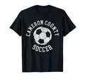 Cameron County Soccer Distressed 90S T-Shirt - Custom Art Print for Adults - T-Shirt, Sweatshirt, Hoodie