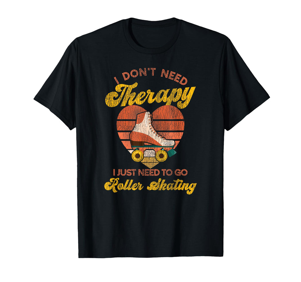 Roller Skating Skate 1970S T-Shirt - Custom Art Print Men Women - T-Shirt, Sweatshirt, Hoodie