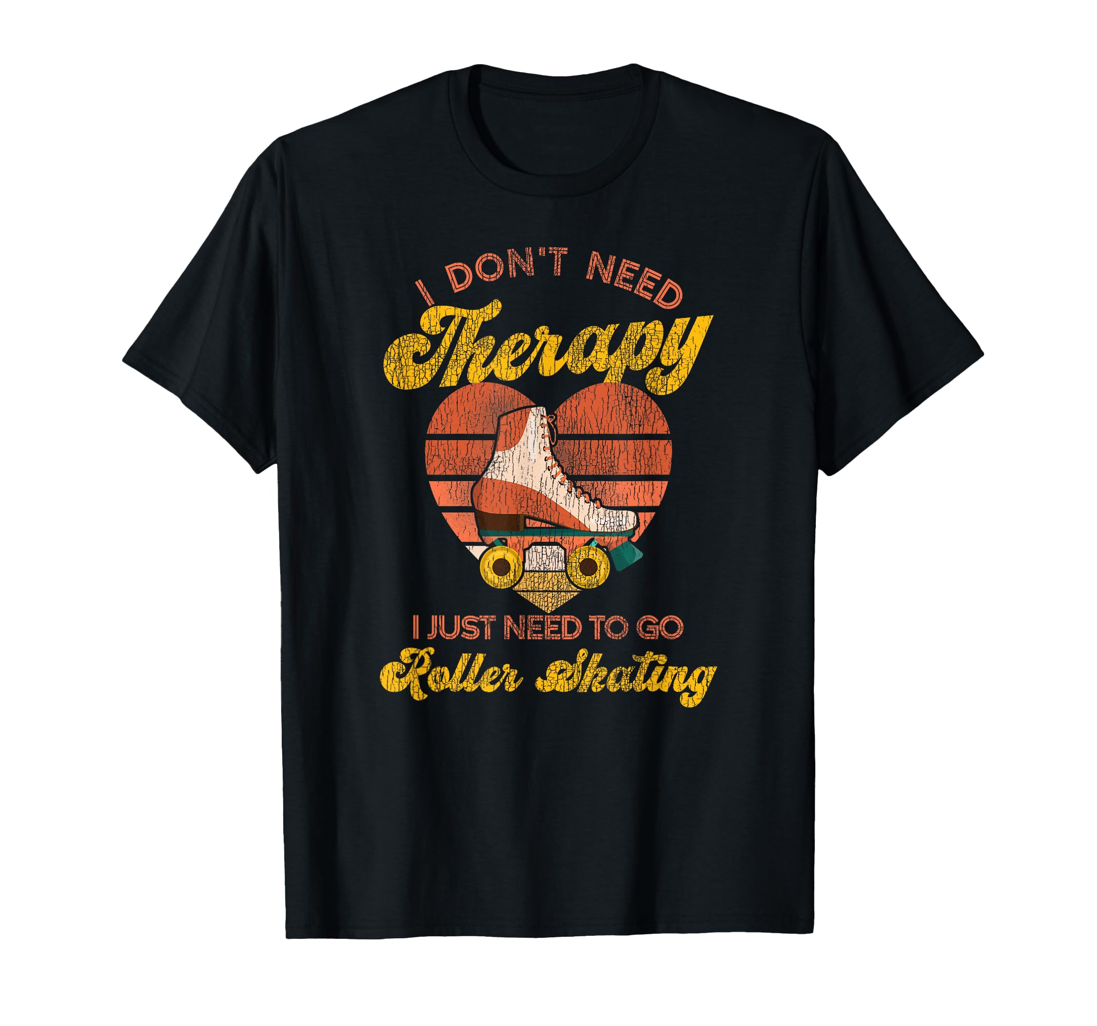Roller Skating Skate 1970S T-Shirt - Custom Art Print Men Women - T-Shirt, Sweatshirt, Hoodie