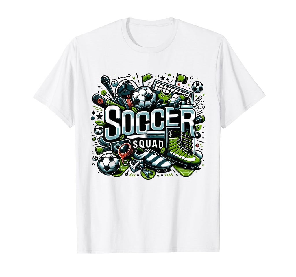 Soccer Squad Soccer Soccer Players T-Shirt - Fun Novelty Design Unisex - T-Shirt, Sweatshirt, Hoodie