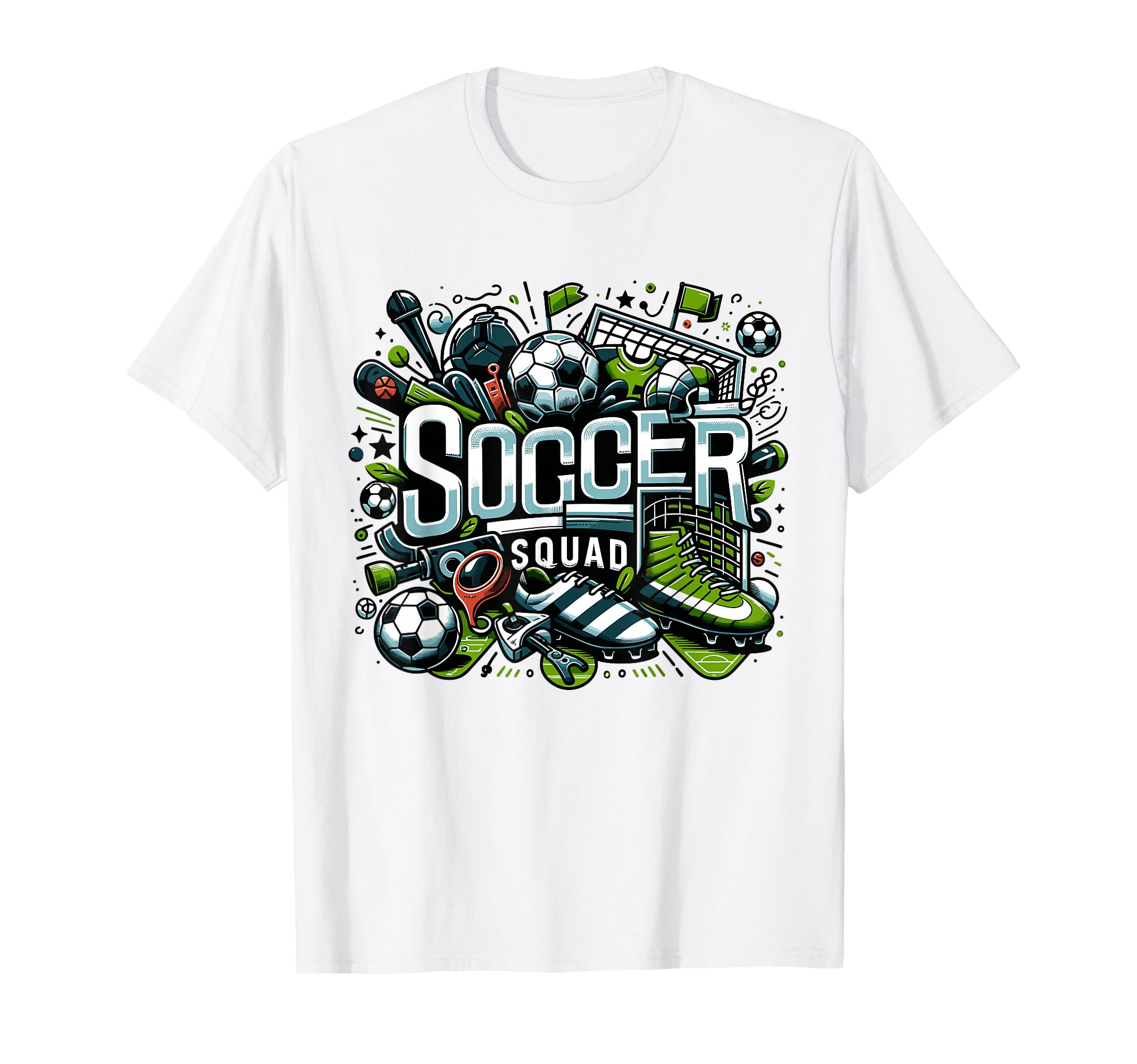 Soccer Squad Soccer Soccer Players T-Shirt - Fun Novelty Design Unisex - T-Shirt, Sweatshirt, Hoodie
