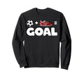 Funny Soccer Player Math Goal Lover Sweatshirt - Aesthetic Graphic Unisex - T-Shirt, Sweatshirt, Hoodie