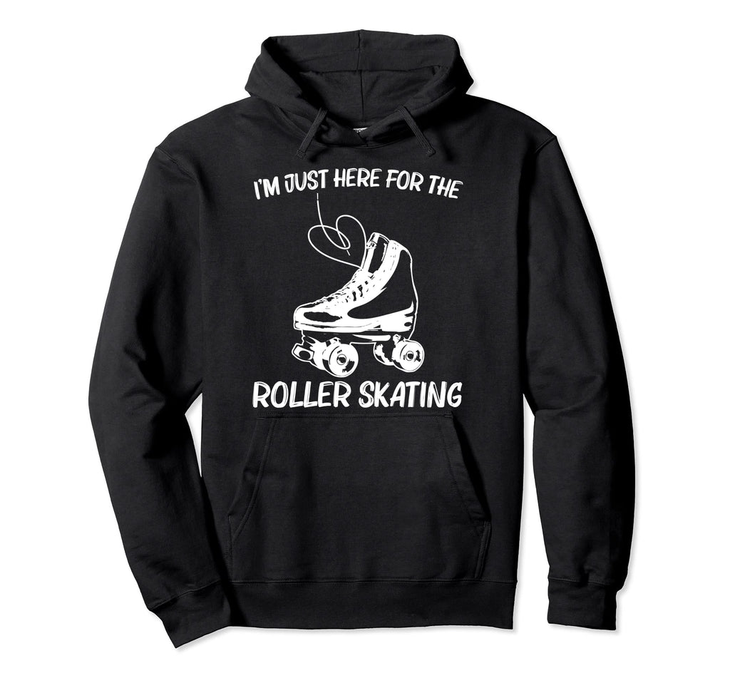 Roller Skating Disco Derby Skates Hoodie - Trendy Graphic Men Women - T-Shirt, Sweatshirt, Hoodie