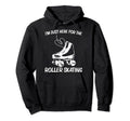 Roller Skating Disco Derby Skates Hoodie - Trendy Graphic Men Women - T-Shirt, Sweatshirt, Hoodie