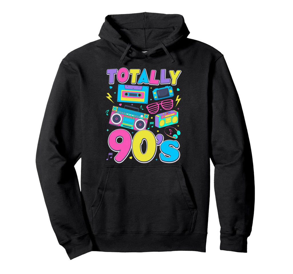 Totally 90S 1990S Cassette Tape Hoodie - Casual Everyday Wear Men Women - T-Shirt, Sweatshirt, Hoodie